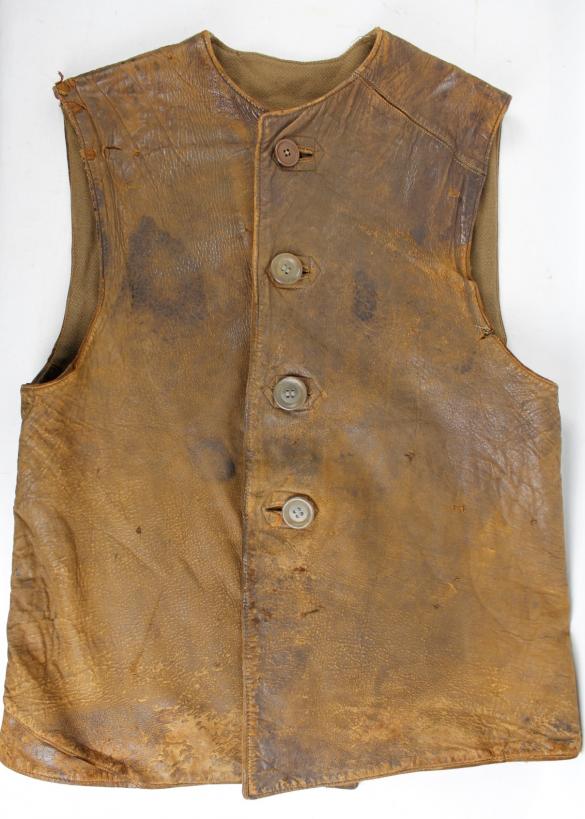 CS Militaria WW2 British Cold Weather Leather Jerkin