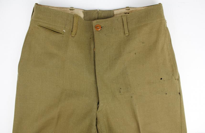 CS Militaria WW2 US M37 'Mustard' Wool Combat Trousers