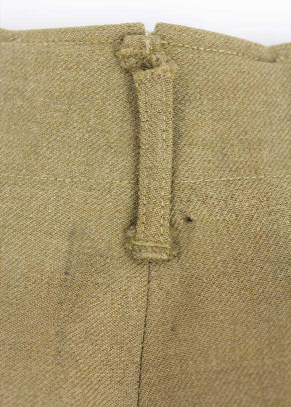 CS Militaria WW2 US M37 'Mustard' Wool Combat Trousers