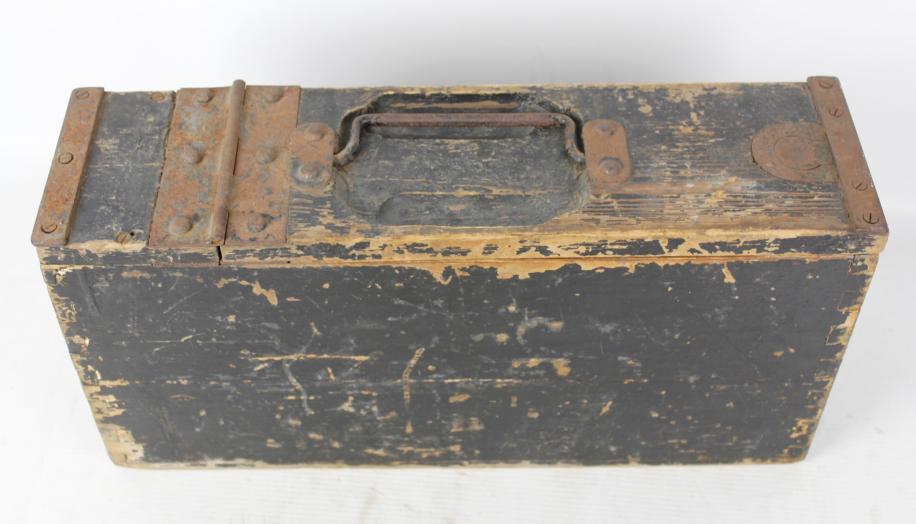 WW1 German Maxim Machine Gun Ammunition Box
